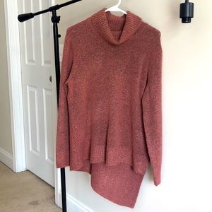 Over-size cowl neck sweater
